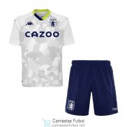 Camiseta Aston Villa Niños 3ª Equipación 2020/2021