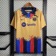 Camiseta Barcelona Training Suit Yellow I 2023/2024