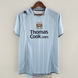 Camiseta Manchester City Retro 1ª Equipación 2007/2008