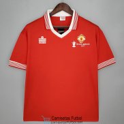 Camiseta Manchester United Retro 1ª Equipación 1977/1978