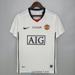 Camiseta Manchester United Retro 2ª Equipación Champions League 2008/2009