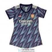 Camiseta Mujer Arsenal 3ª Equipación 2021/2022