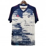 Camiseta Real Madrid Training White Blue 2020/2021