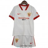 Camiseta Sevilla Niños 1ª Equipación 2020/2021