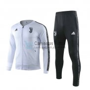 Juventus Chaqueta White Black + Pantalon 2019/2020