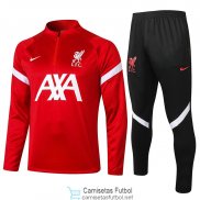 Liverpool Sudadera De Entrenamiento Red + Pantalon 2020/2021