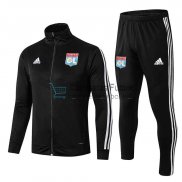 Olympique Lyonnais Chaqueta Black + Pantalon 2019/2020