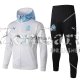Olympique Marseille Chaqueta Capucha White + Pantalon 2019/2020