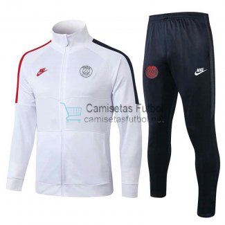 PSG Chaqueta White + Pantalon 2019/2020