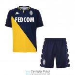 Camiseta AS Monaco Niños 2ª Equipación 2020/2021