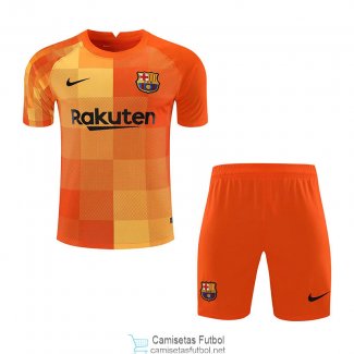 Camiseta Barcelona Niños Portero Orange 2021/2022