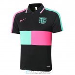 Camiseta Barcelona Polo Black 2020/2021