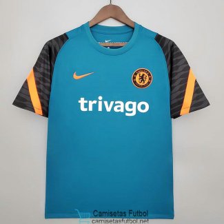 Camiseta Chelsea Training Blue VI 2021/2022