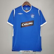 Camiseta Glasgow Rangers Retro 1ª Equipación 2008/2009