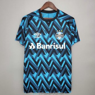 Camiseta Gremio Training Blue Black 2021/2022