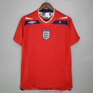 Camiseta Inglaterra Retro 2ª Equipación 2008/2010