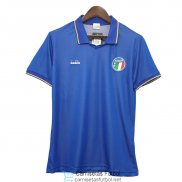Camiseta Italia Retro 1ª Equipación 1990/1991