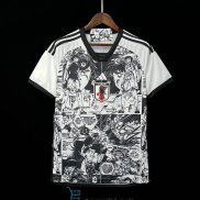 Camiseta Japon Captain Tsubasa White 2023/2024