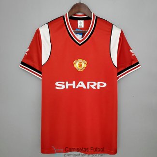 Camiseta Manchester United Retro 1ª Equipación 1985/1986