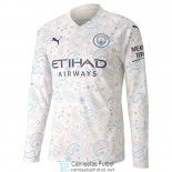 Camiseta Manga Larga Manchester City 3ª Equipación 2020/2021