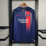 Camiseta Manga Larga PSG 1ª Equipación 2023/2024