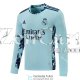 Camiseta Manga Larga Real Madrid Portero Light Blue 2020/2021