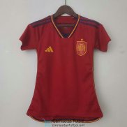 Camiseta Mujer Espana 1ª Equipación 2022/2023