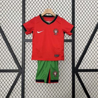 Camiseta Portugal Niños 1ª Equipación 2024/2025