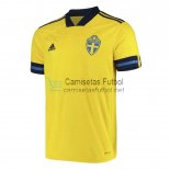 Camiseta Suecia Euro 1ª Equipación 2