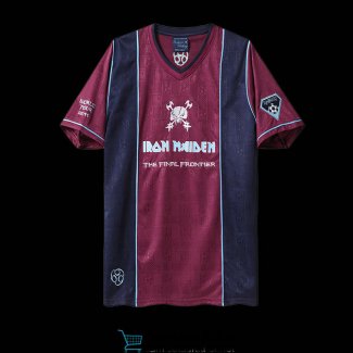 Camiseta West Ham United x Iron Maiden Retro Red 2011/2012