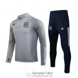 Espana Sudadera De Entrenamiento Grey + Pantalon 2020/2021