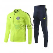 Manchester City Chaqueta Green + Pantalon 2019/2020