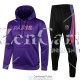 PSG x Jordan Sudadera Capucha Purple + Pantalon Black 2021/2022
