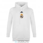 Real Madrid Sudadera Capucha White 2020/2021