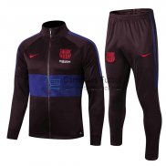 Barcelona Chaqueta Purple + Pantalon 2019/2020