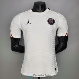 Camiseta Authentic PSG x Jordan Tracksuit White 2021/2022