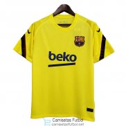 Camiseta Barcelona Training Yellow 2020/2021