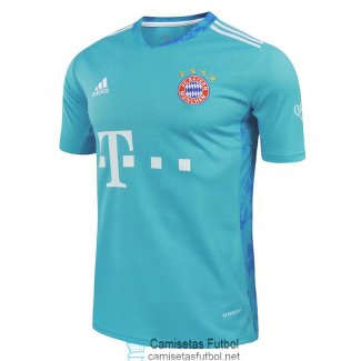 Camiseta Bayern Munich Portero Blue 2020/2021