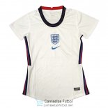 Camiseta Inglaterra Camiseta Mujer 1ª Equipación EURO 2020