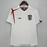 Camiseta Inglaterra Retro 1ª Equipación 2006/2007