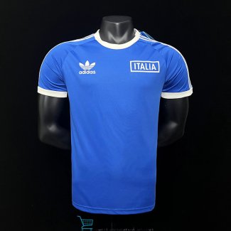 Camiseta Italia Adicolor Classics 3S Blue 2023/2024