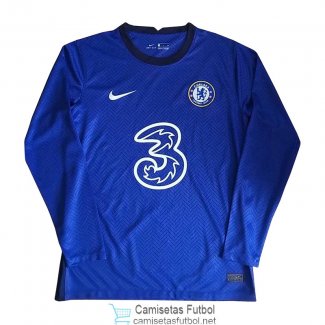 Camiseta Manga Larga Chelsea 1ª Equipación 2020/2021