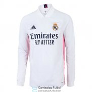Camiseta Manga Larga Real Madrid 1ª Equipación 2020/2021