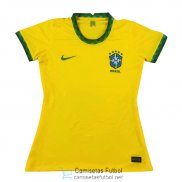 Camiseta Mujer Brasil 1ª Equipación 2020/2021