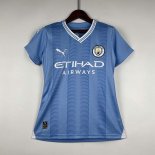 Camiseta Mujer Manchester City 1ª Equipación 2023/2024