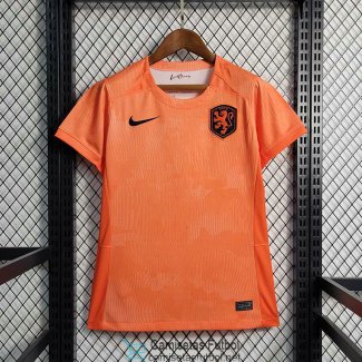 Camiseta Mujer Netherlands 1ª Equipación 2023/2024