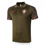 Camiseta Portugal Polo Deep Green 2020/2021