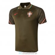 Camiseta Portugal Polo Deep Green 2020/2021