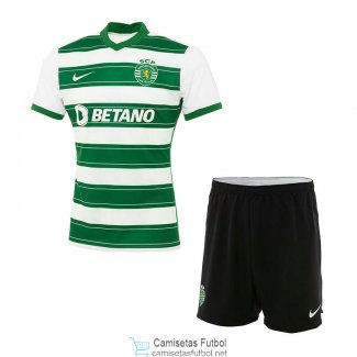 Camiseta Sporting Lisboa Niños 1ª Equipación 2021/2022