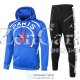 PSG x JORDAN Sudadera Capucha Blue + Pantalon Black 2020/2021